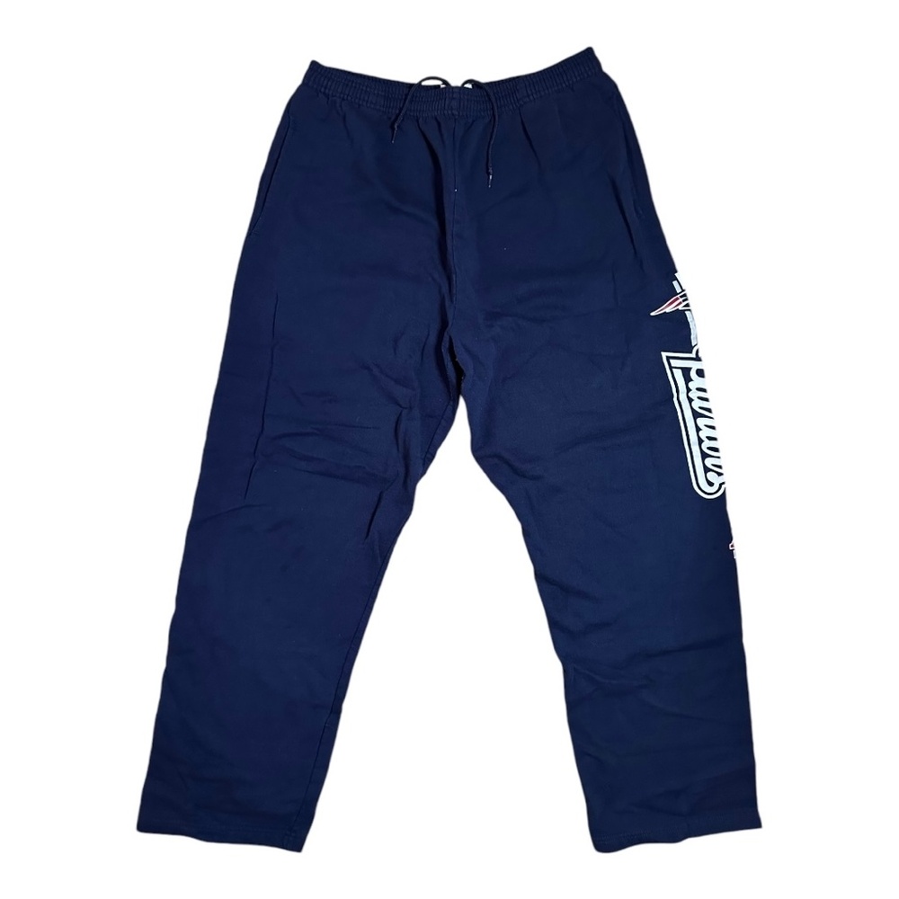 nfl patriots navy blue sweatpants
